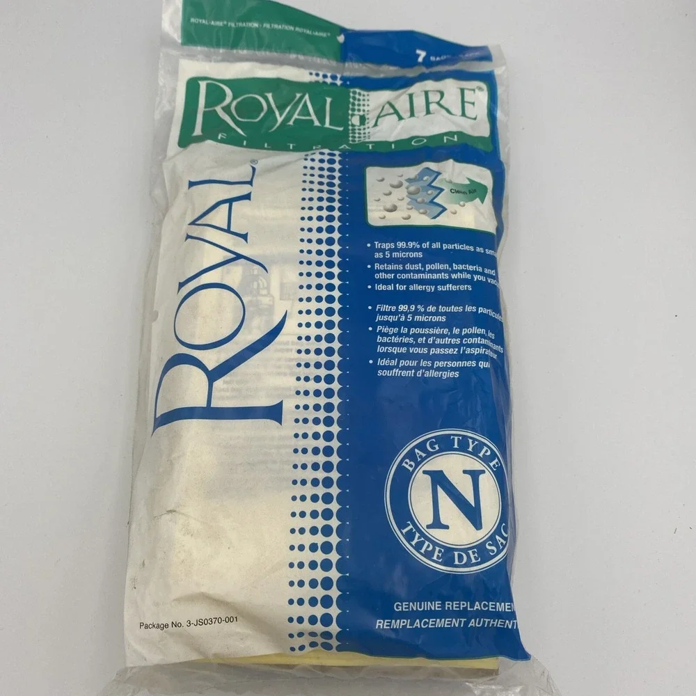 Royalaire Royal Type‎ N Vacuum Bags NIP New